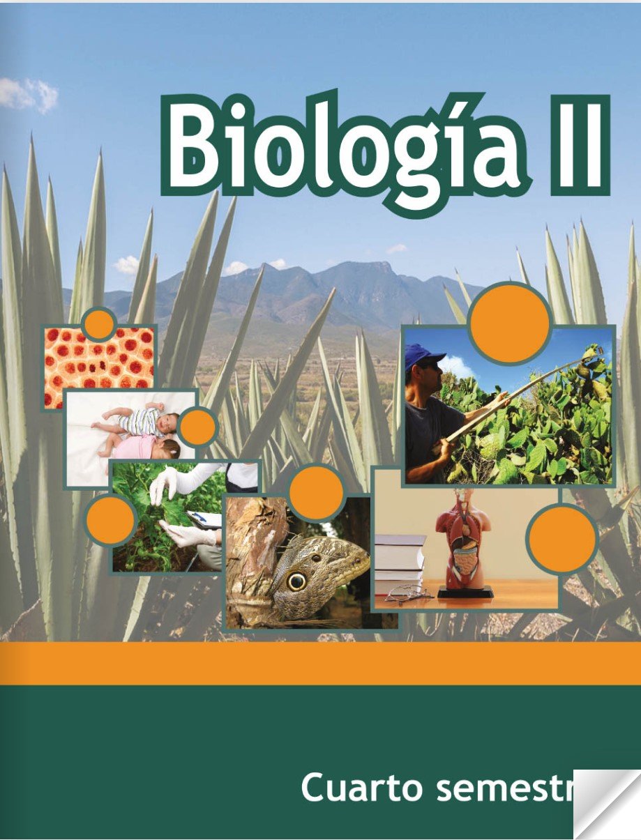 Libro de biologia cuarto semestre de telebachillerato 2022