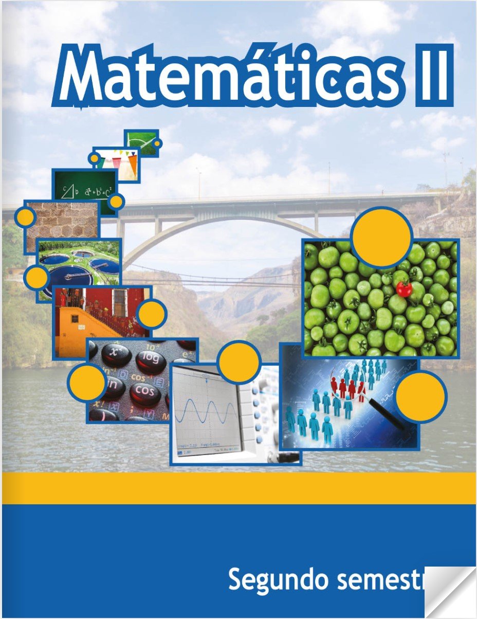 Libro de matematicas segundo semestre de telebachillerato 2022