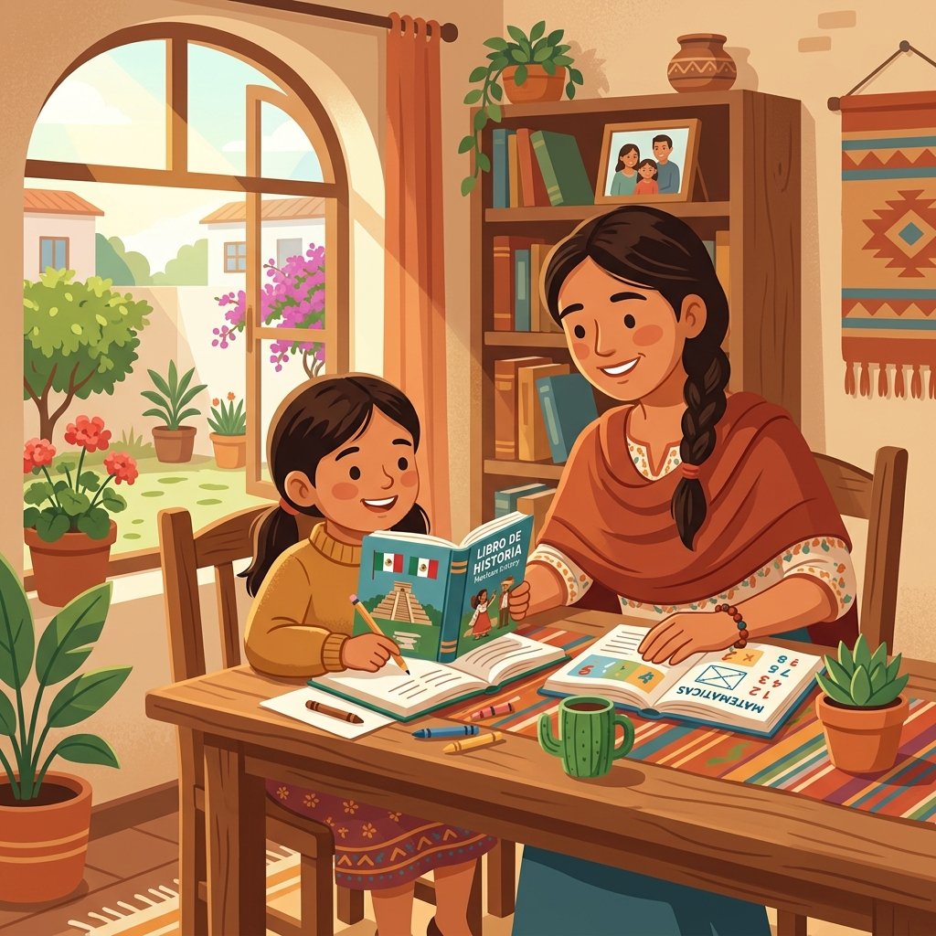 Cómo estudiar en casa con libros SEP